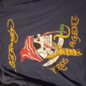 ED HARDY, XL, BLUE